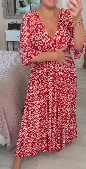 Boho Chic Wrap Dress