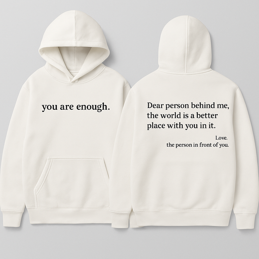 Kindness Message Hoodie